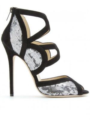 festive frockage ideas - mylusciouslife - black and silver sequin heels.jpg